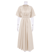 【2025春夏新作】カットアウトパフスリーブワンピース 4色展開 - select store mirror me【2025春夏新作】カットアウトパフスリーブワンピース 4色展開select store mirror meselect store mirror meオレンジS