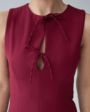 【2025春夏新作】リボンチャームドレス 4色展開 - select store mirror me【2025春夏新作】リボンチャームドレス 4色展開select store mirror meselect store mirror meブラックS