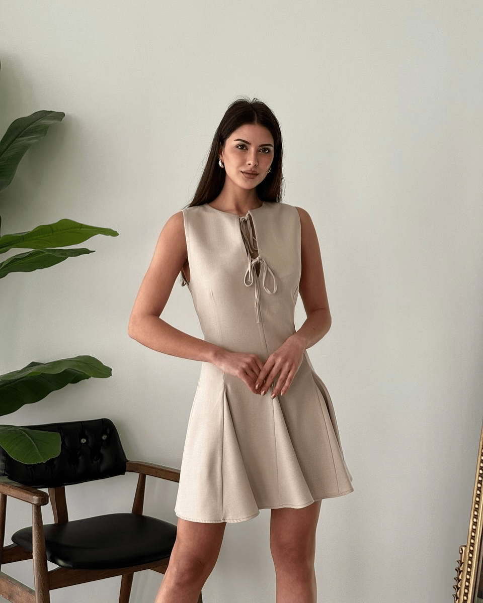 【2025春夏新作】リボンチャームドレス 4色展開 - select store mirror me【2025春夏新作】リボンチャームドレス 4色展開select store mirror meselect store mirror meブラックS