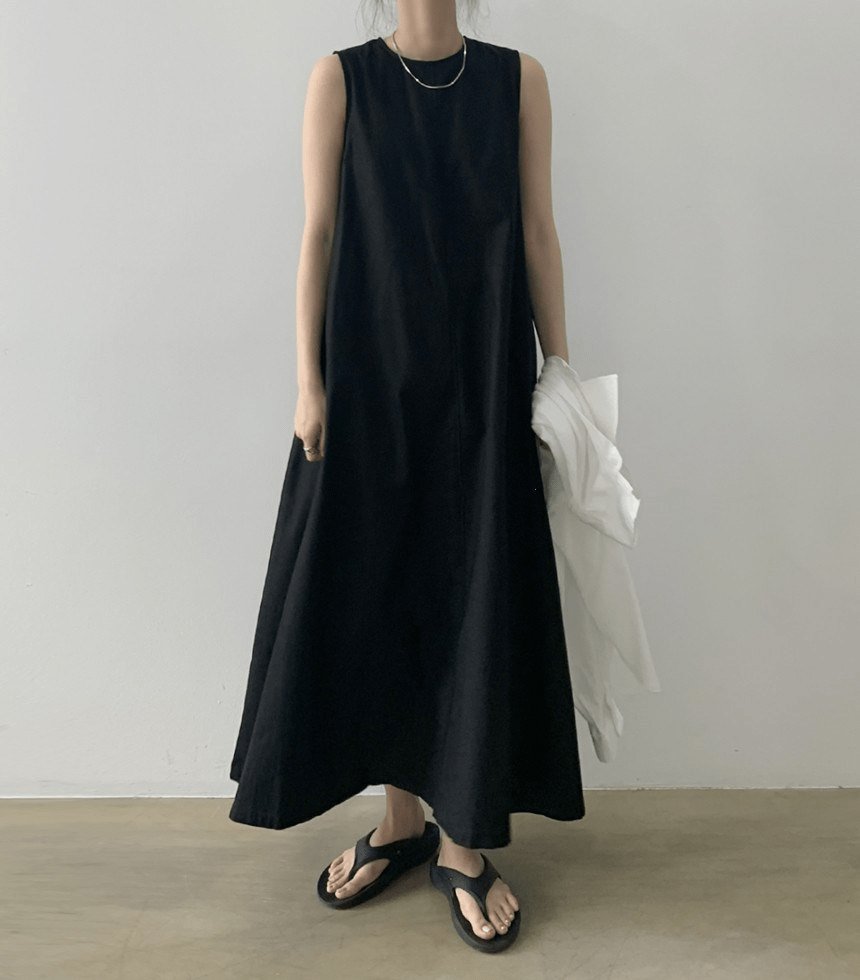 【2025春夏新作】リネン風ナチュラルフレアロングワンピース 7色展開 - select store mirror me【2025春夏新作】リネン風ナチュラルフレアロングワンピース 7色展開select store mirror meselect store mirror meホワイトS