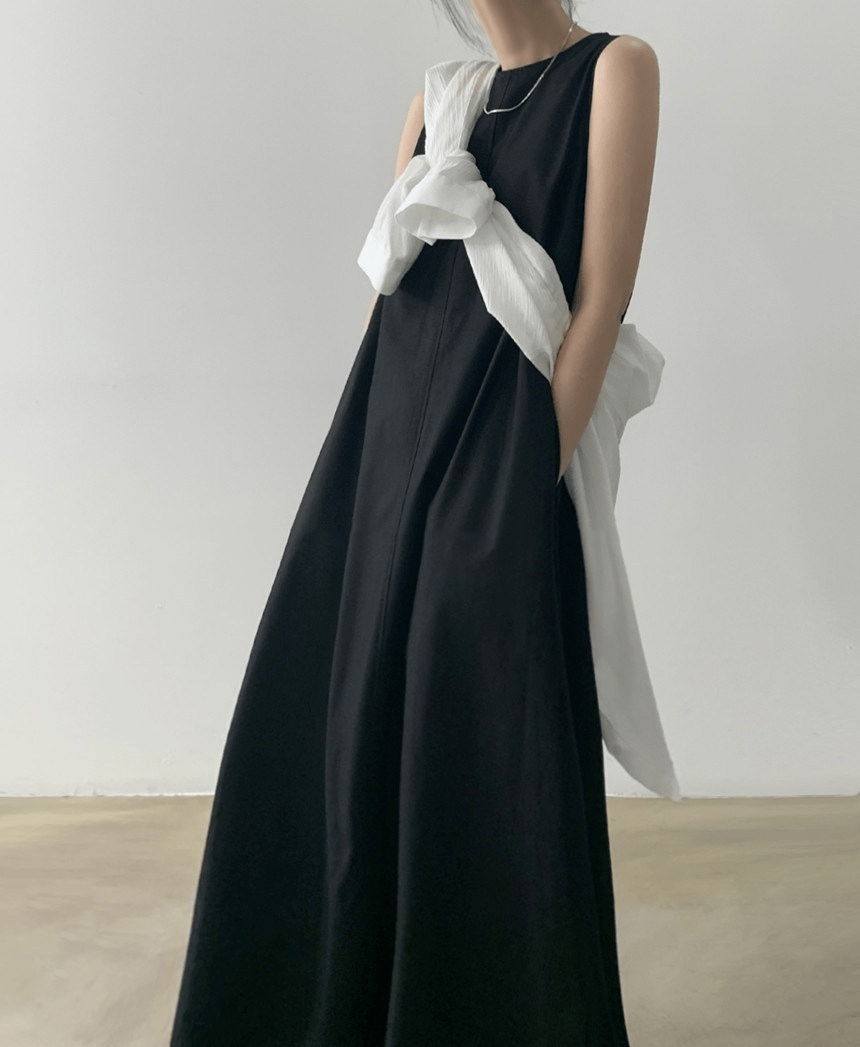 【2025春夏新作】リネン風ナチュラルフレアロングワンピース 7色展開 - select store mirror me【2025春夏新作】リネン風ナチュラルフレアロングワンピース 7色展開select store mirror meselect store mirror meホワイトS