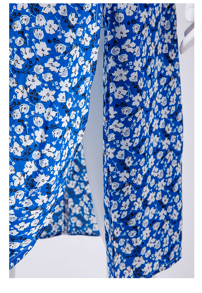 【2025春夏新作】オールオーバーフラワーハイスリットマキシワンピース - select store mirror me【2025春夏新作】オールオーバーフラワーハイスリットマキシワンピースselect store mirror me                      select store mirror meブルーS