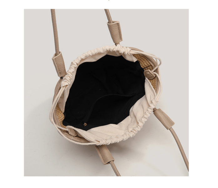 【2025春夏新作】細編みショルダーかごバッグ - select store mirror me【2025春夏新作】細編みショルダーかごバッグselect store mirror meselect store mirror meホワイト