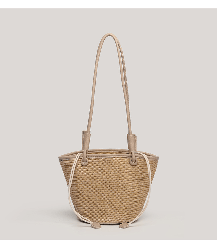 【2025春夏新作】細編みショルダーかごバッグ - select store mirror me【2025春夏新作】細編みショルダーかごバッグselect store mirror meselect store mirror meホワイト