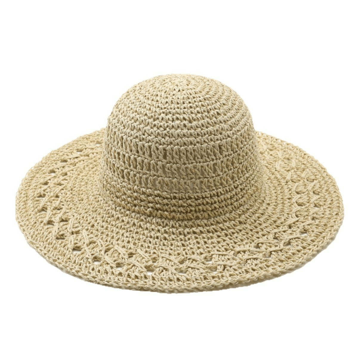 【2025春夏新作】ナチュラル編みつけワイドブリムサマーハット - select store mirror me【2025春夏新作】ナチュラル編みつけワイドブリムサマーハットselect store mirror meselect store mirror meワンサイズ