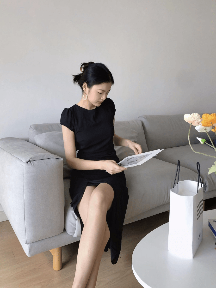 【2025春夏新作】バックオープンバックスリットワンピース - select store mirror me【2025春夏新作】バックオープンバックスリットワンピースselect store mirror meselect store mirror meブラックS