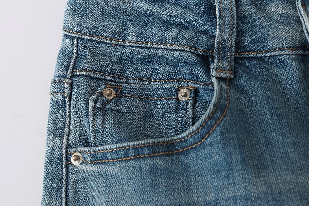 【2025春夏新作】フロントスリットフレアデニムパンツ - select store mirror me【2025春夏新作】フロントスリットフレアデニムパンツselect store mirror meselect store mirror meライトブルーS