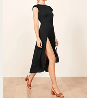 【2025春夏新作】バックオープンバックスリットワンピース - select store mirror me【2025春夏新作】バックオープンバックスリットワンピースselect store mirror meselect store mirror meブラックS