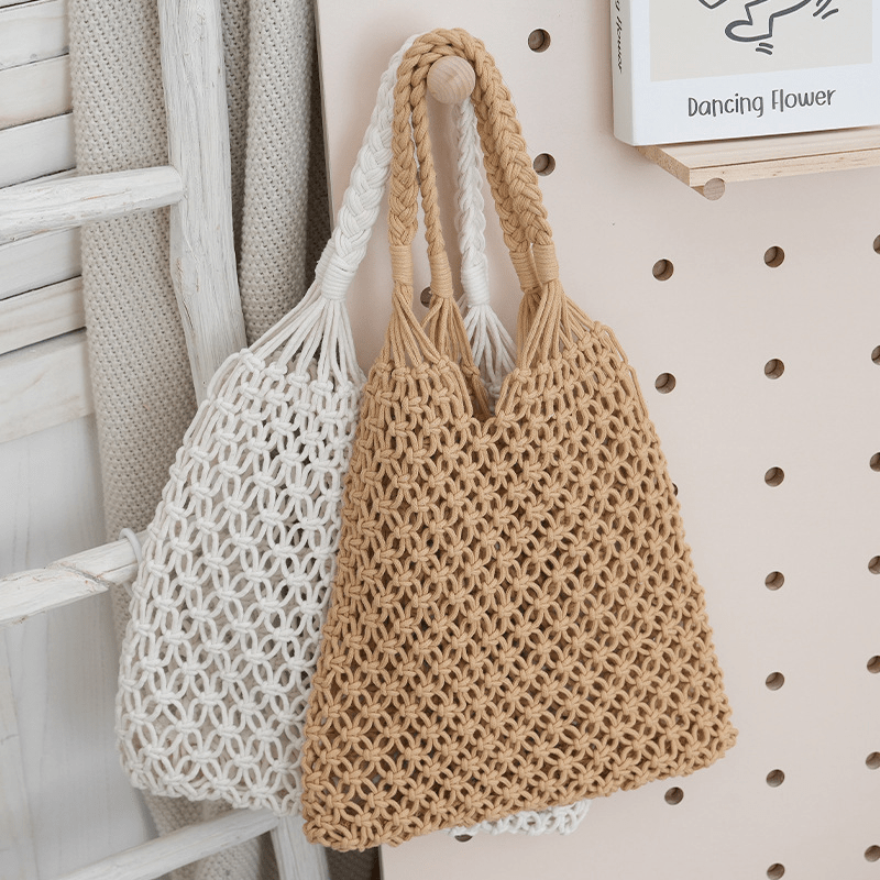 【2025春夏新作】ロープネットバッグ【2色展開】 - select store mirror me【2025春夏新作】ロープネットバッグ【2色展開】select store mirror meselect store mirror meカーキ