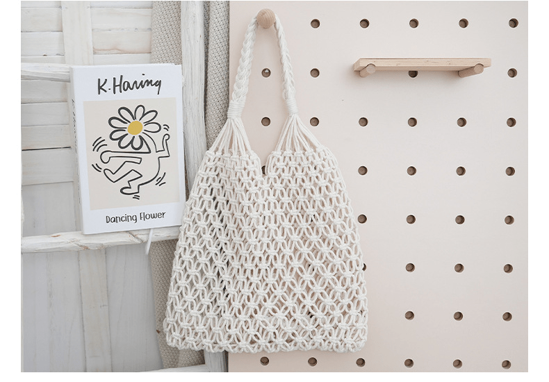 【2025春夏新作】ロープネットバッグ【2色展開】 - select store mirror me【2025春夏新作】ロープネットバッグ【2色展開】select store mirror meselect store mirror meカーキ