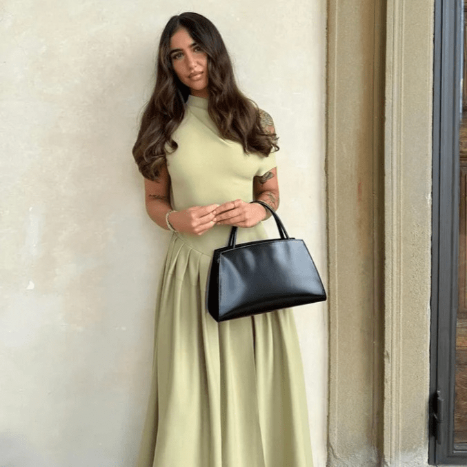 【2025春夏新作】パッチワークプリーツマキシドレス【2色展開】 - select store mirror me【2025春夏新作】パッチワークプリーツマキシドレス【2色展開】select store mirror meselect store mirror meグリーンS