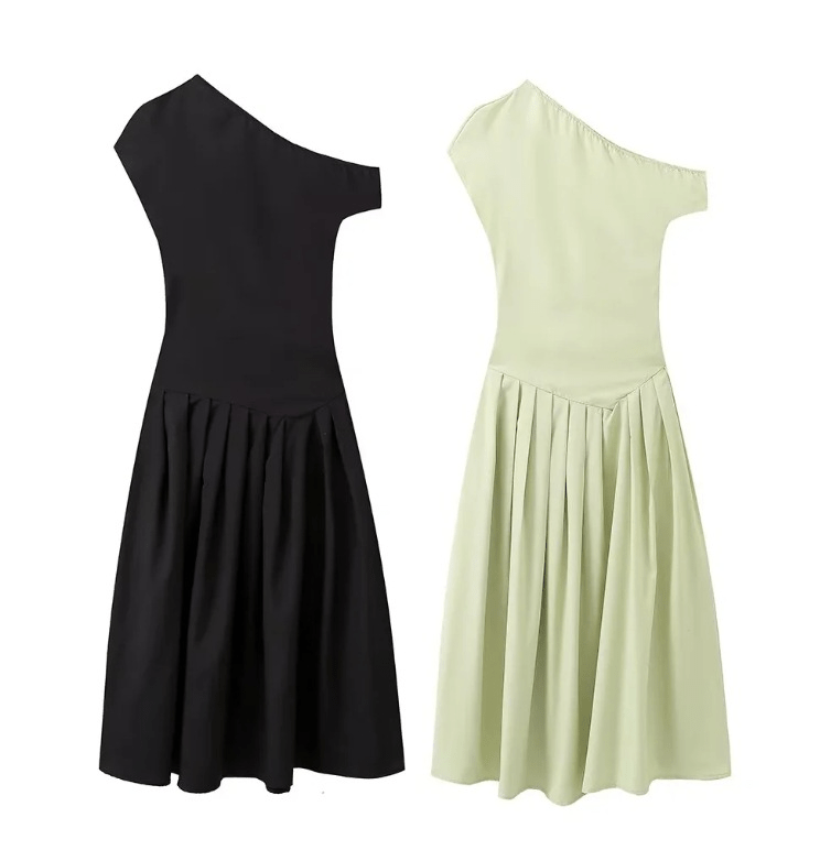 【2025春夏新作】パッチワークプリーツマキシドレス【2色展開】 - select store mirror me【2025春夏新作】パッチワークプリーツマキシドレス【2色展開】select store mirror meselect store mirror meブラックS