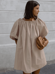 【2025春夏新作】2wayオフショルバルーンスリーブワンピース - select store mirror me【2025春夏新作】2wayオフショルバルーンスリーブワンピースselect store mirror meselect store mirror meベージュS