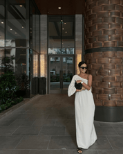 【2025春夏新作】2WAYギャザーリラックスワンピース【2色展開】 - select store mirror me【2025春夏新作】2WAYギャザーリラックスワンピース【2色展開】select store mirror meselect store mirror meオフホワイトS