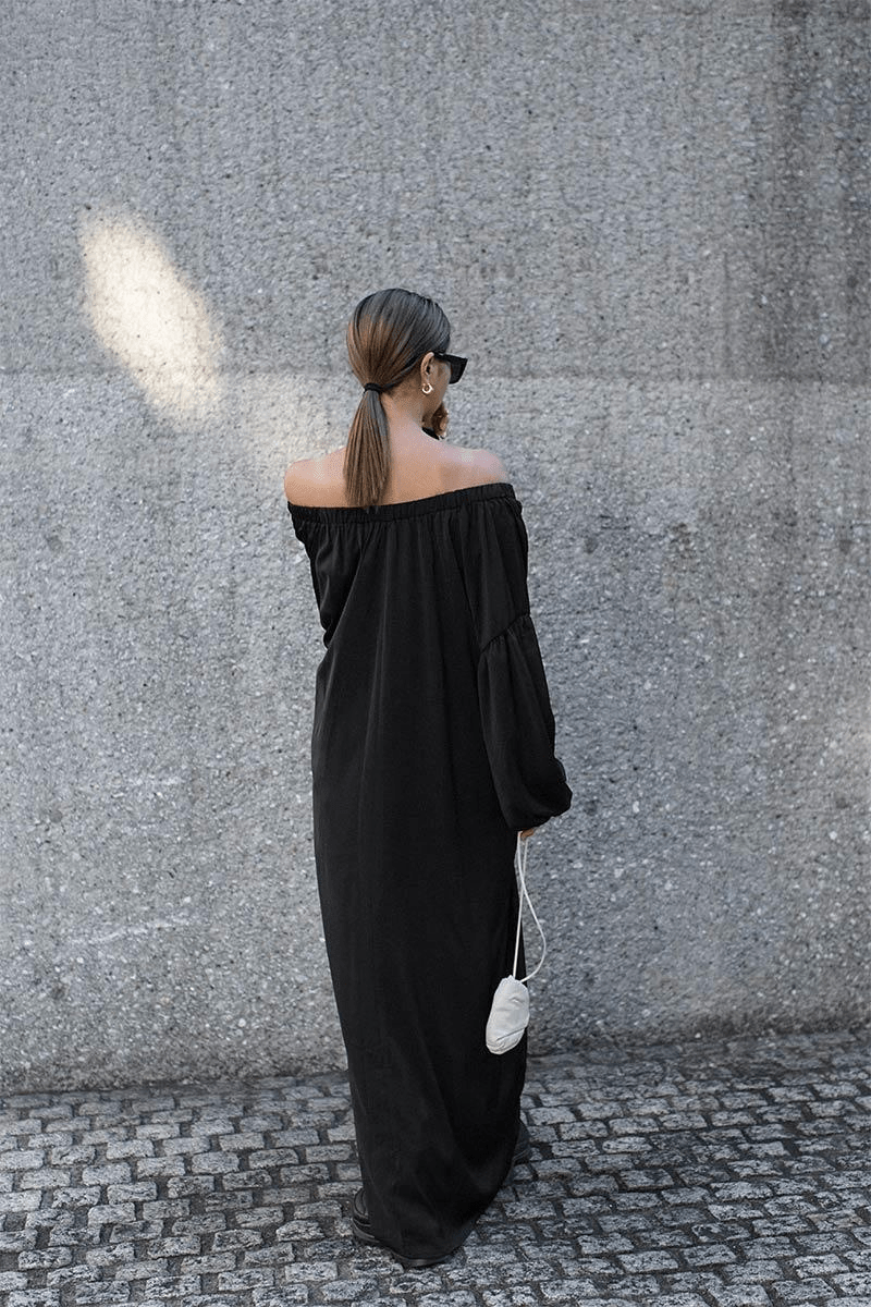 【2025春夏新作】2WAYギャザーリラックスワンピース【2色展開】 - select store mirror me【2025春夏新作】2WAYギャザーリラックスワンピース【2色展開】select store mirror meselect store mirror meブラックS