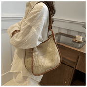 【2025春夏新作】カゴ編みレザーライクハンドルバッグ【3色展開】 - select store mirror me【2025春夏新作】カゴ編みレザーライクハンドルバッグ【3色展開】select store mirror meselect store mirror meブラウン