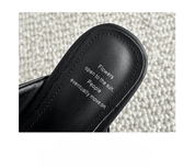 【2025春夏新作】スクエアトゥミュールサンダル【3色展開】 - select store mirror me【2025春夏新作】スクエアトゥミュールサンダル【3色展開】select store mirror meselect store mirror meブラック22cm