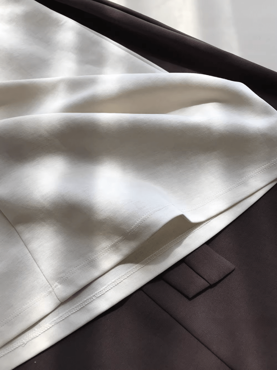 【2025春夏新作】フロントタイロングワンピース【3色展開】 - select store mirror me【2025春夏新作】フロントタイロングワンピース【3色展開】select store mirror meselect store mirror meオフホワイトS