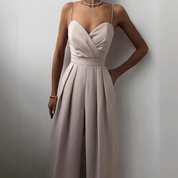 【2025春夏新作】オールインワンワイドパンツドレス【6色展開】 - select store mirror me【2025春夏新作】オールインワンワイドパンツドレス【6色展開】select store mirror meselect store mirror meアプリコットピンクS