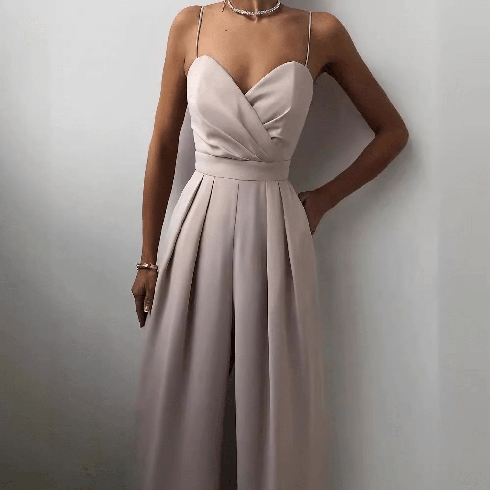 【2025春夏新作】オールインワンワイドパンツドレス【6色展開】 - select store mirror me【2025春夏新作】オールインワンワイドパンツドレス【6色展開】select store mirror meselect store mirror meアプリコットピンクS