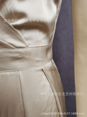 【2025春夏新作】オールインワンワイドパンツドレス【6色展開】 - select store mirror me【2025春夏新作】オールインワンワイドパンツドレス【6色展開】select store mirror meselect store mirror meコーラルオレンジS