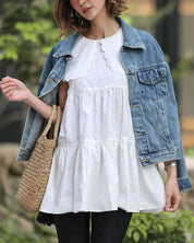 【動画あり】スカラップ襟フリルホワイトトップス - select store mirror me【動画あり】スカラップ襟フリルホワイトトップス203503375mirror meselect store mirror me203503375S