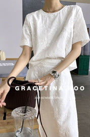 【動画あり】ジャガードホワイトスカートセットアップ - select store mirror me【動画あり】ジャガードホワイトスカートセットアップ204751711mirror meselect store mirror me204751711S