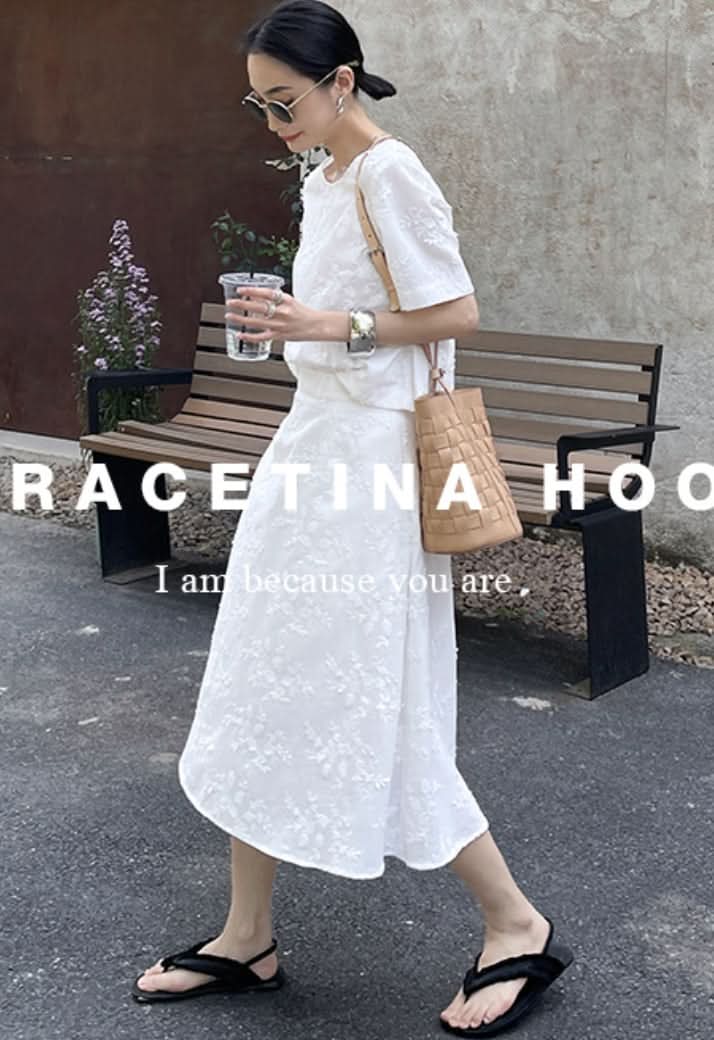 【動画あり】ジャガードホワイトスカートセットアップ - select store mirror me【動画あり】ジャガードホワイトスカートセットアップ204751711mirror meselect store mirror me204751711S