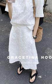 【動画あり】ジャガードホワイトスカートセットアップ - select store mirror me【動画あり】ジャガードホワイトスカートセットアップ204751711mirror meselect store mirror me204751711S