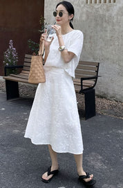 【動画あり】ジャガードホワイトスカートセットアップ - select store mirror me【動画あり】ジャガードホワイトスカートセットアップ204751711mirror meselect store mirror me204751711S