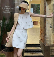 【動画あり】フラワー刺繍ジャガードスカートセットアップ - select store mirror me【動画あり】フラワー刺繍ジャガードスカートセットアップ206841538mirror meselect store mirror me206841538S