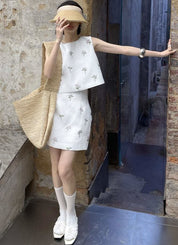 【動画あり】フラワー刺繍ジャガードスカートセットアップ - select store mirror me【動画あり】フラワー刺繍ジャガードスカートセットアップ206841538mirror meselect store mirror me206841538S