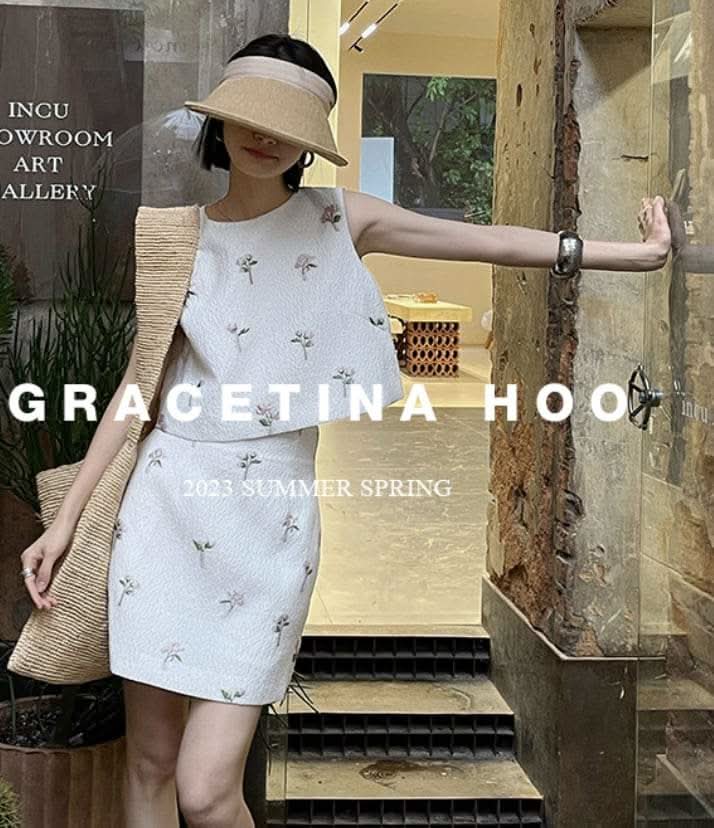 【動画あり】フラワー刺繍ジャガードスカートセットアップ - select store mirror me【動画あり】フラワー刺繍ジャガードスカートセットアップ206841538mirror meselect store mirror me206841538S