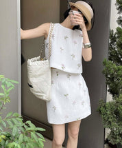 【動画あり】フラワー刺繍ジャガードスカートセットアップ - select store mirror me【動画あり】フラワー刺繍ジャガードスカートセットアップ206841538mirror meselect store mirror me206841538S