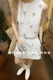 【動画あり】フラワー刺繍ジャガードスカートセットアップ - select store mirror me【動画あり】フラワー刺繍ジャガードスカートセットアップ206841538mirror meselect store mirror me206841538S