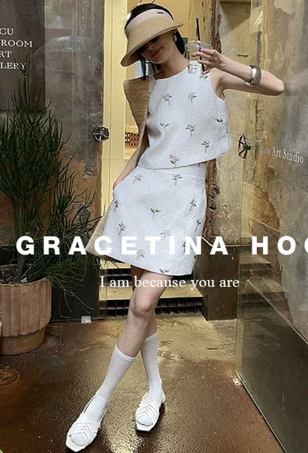 【動画あり】フラワー刺繍ジャガードスカートセットアップ - select store mirror me【動画あり】フラワー刺繍ジャガードスカートセットアップ206841538mirror meselect store mirror me206841538S