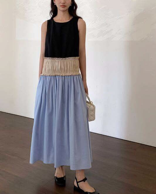 【動画あり】高品質トリプルカラー切り替えデザインロングワンピース - select store mirror me【動画あり】高品質トリプルカラー切り替えデザインロングワンピース207097026mirror meselect store mirror me207097026XS