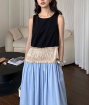 【動画あり】高品質トリプルカラー切り替えデザインロングワンピース - select store mirror me【動画あり】高品質トリプルカラー切り替えデザインロングワンピース207097026mirror meselect store mirror me207097026XS