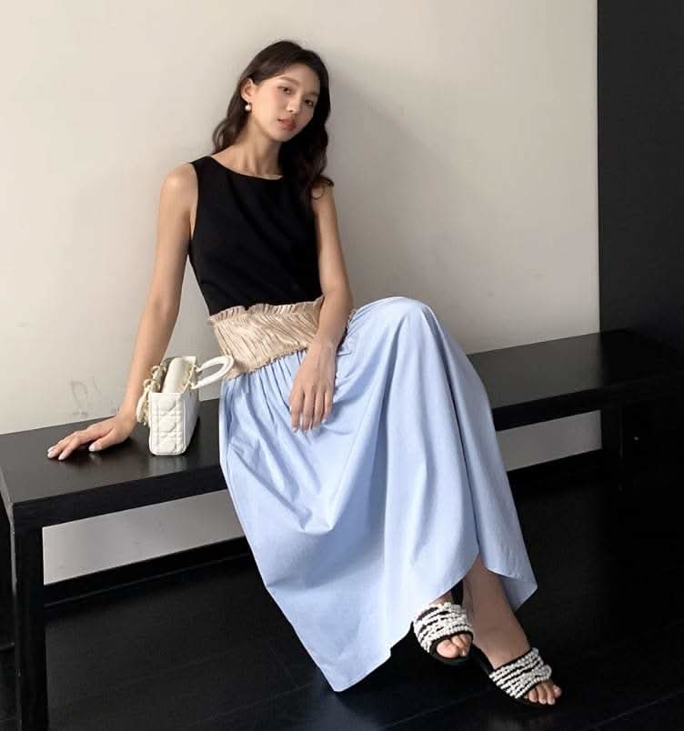 【動画あり】高品質トリプルカラー切り替えデザインロングワンピース - select store mirror me【動画あり】高品質トリプルカラー切り替えデザインロングワンピース207097026mirror meselect store mirror me207097026XS