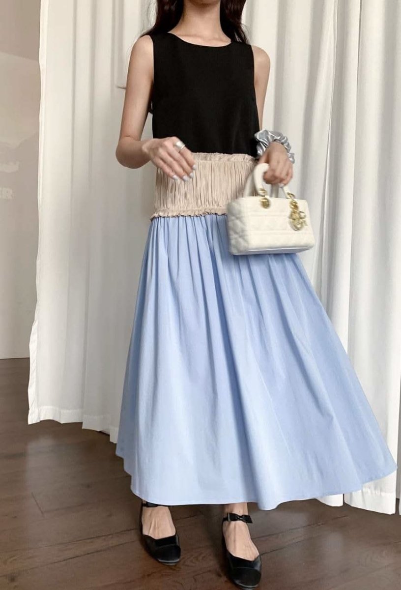 【動画あり】高品質トリプルカラー切り替えデザインロングワンピース - select store mirror me【動画あり】高品質トリプルカラー切り替えデザインロングワンピース207097026mirror meselect store mirror me207097026XS