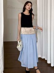 【動画あり】高品質トリプルカラー切り替えデザインロングワンピース - select store mirror me【動画あり】高品質トリプルカラー切り替えデザインロングワンピース207097026mirror meselect store mirror me207097026XS