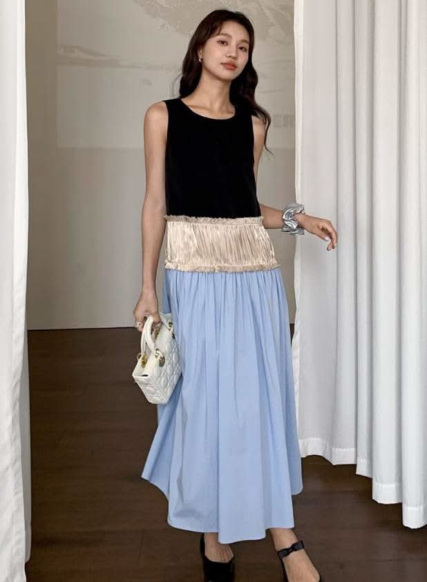 【動画あり】高品質トリプルカラー切り替えデザインロングワンピース - select store mirror me【動画あり】高品質トリプルカラー切り替えデザインロングワンピース207097026mirror meselect store mirror me207097026XS