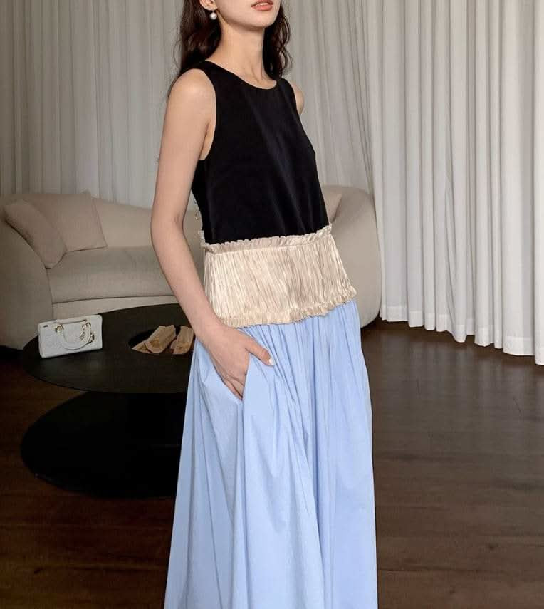 【動画あり】高品質トリプルカラー切り替えデザインロングワンピース - select store mirror me【動画あり】高品質トリプルカラー切り替えデザインロングワンピース207097026mirror meselect store mirror me207097026XS