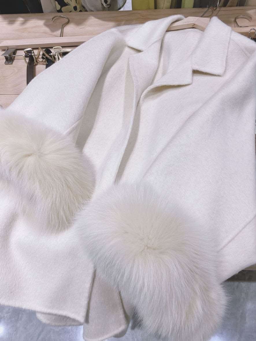 <インスタグラマー様ご愛用> 高品質ウールホワイトショートファーコート - select store mirror me<インスタグラマー様ご愛用> 高品質ウールホワイトショートファーコート219767640mirror meselect store mirror me219767640XS