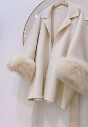 <インスタグラマー様ご愛用> 高品質ウールホワイトショートファーコート - select store mirror me<インスタグラマー様ご愛用> 高品質ウールホワイトショートファーコート219767640mirror meselect store mirror me219767640XS