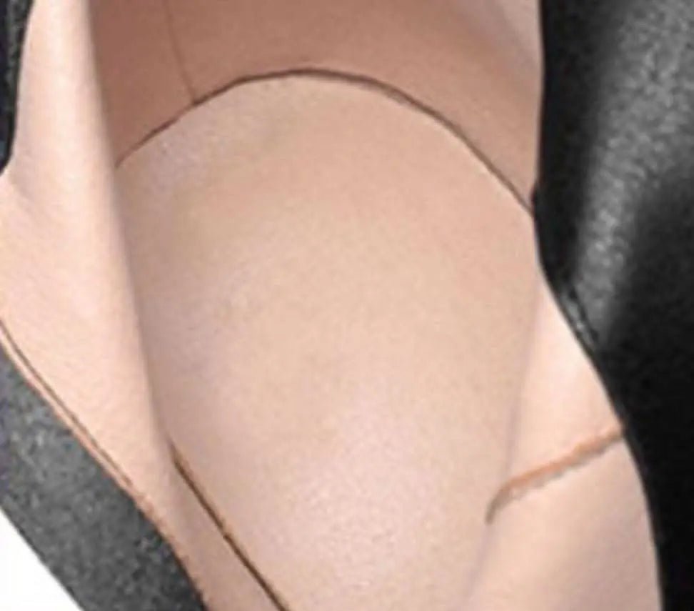 【動画あり】美ラインヒールシンプルショートブーツ 2色&2種展開 mirror me