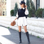 <インスタグラマー様ご愛用>【動画あり】ニットベスト&デザインシャツワンピース2点セット - select store mirror me<インスタグラマー様ご愛用>【動画あり】ニットベスト&デザインシャツワンピース2点セット52758971mirror meselect store mirror me52758971S