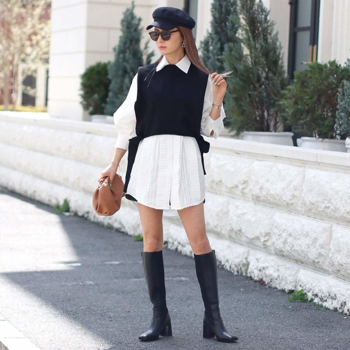 <インスタグラマー様ご愛用>【動画あり】ニットベスト&デザインシャツワンピース2点セット - select store mirror me<インスタグラマー様ご愛用>【動画あり】ニットベスト&デザインシャツワンピース2点セット52758971mirror meselect store mirror me52758971S