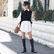 <インスタグラマー様ご愛用>【動画あり】ニットベスト&デザインシャツワンピース2点セット - select store mirror me<インスタグラマー様ご愛用>【動画あり】ニットベスト&デザインシャツワンピース2点セット52758971mirror meselect store mirror me52758971S