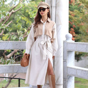 トレンチモチーフウエストベルトシャツワンピース - select store mirror meトレンチモチーフウエストベルトシャツワンピース238772352mirror meselect store mirror me238772352S